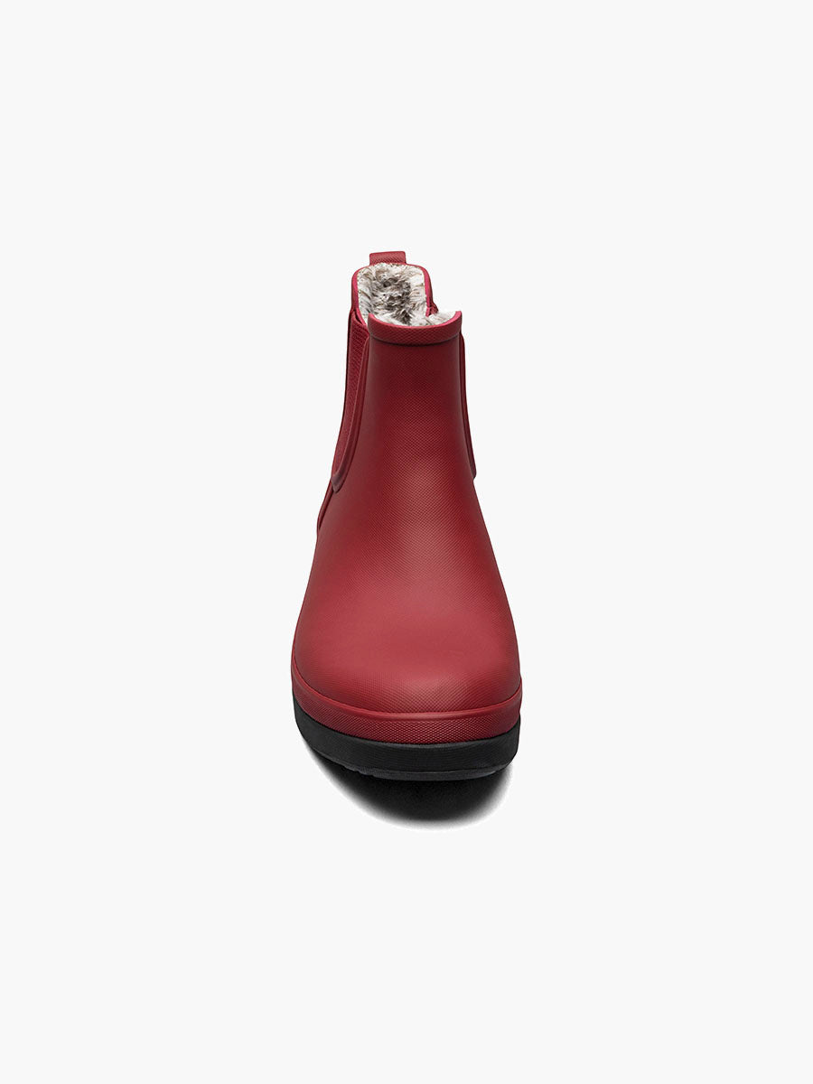 BOGS WOMENS AMANDA PLUSH II BURGUNDY