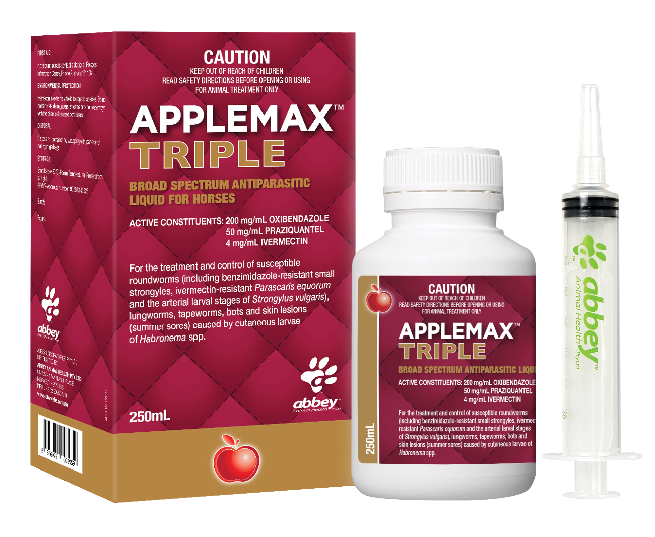 APPLEMAX TRIPLE DRENCH 250ML