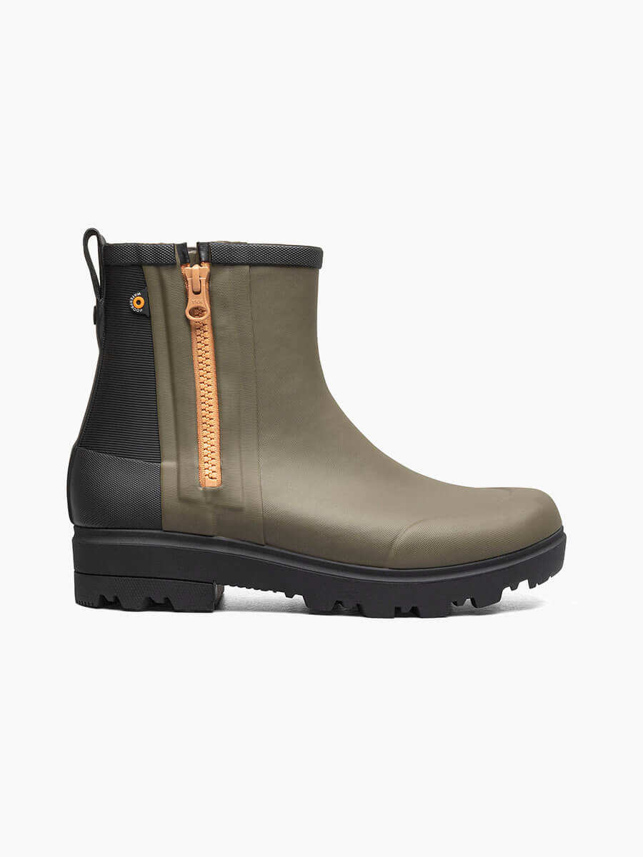 BOGS WOMENS HOLLY RAIN ZIP GREEN