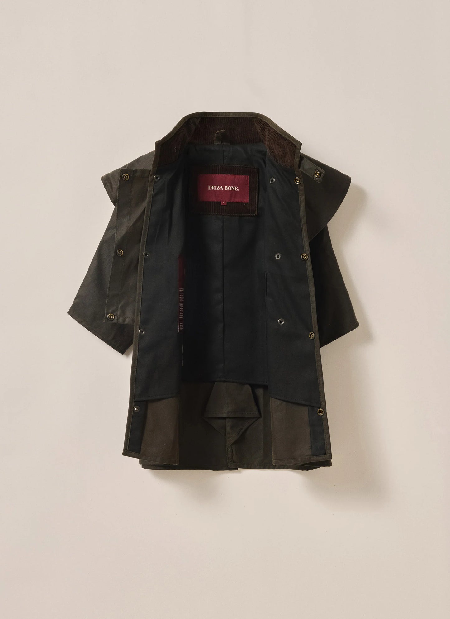 DRIZA-BONE KIDS RIDER COAT HERITAGE BROWN