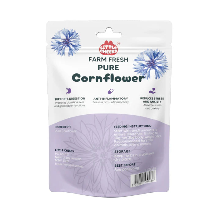 LITTLE CHEEKS PURE CORNFLOWER 35G