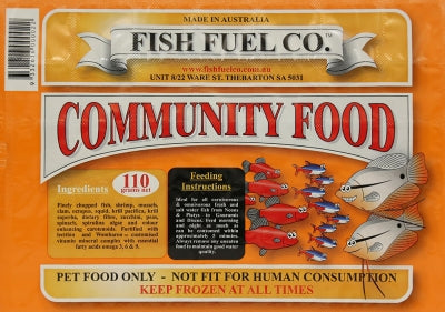 FISH FUEL CO COMMUNITY FOOD 110G