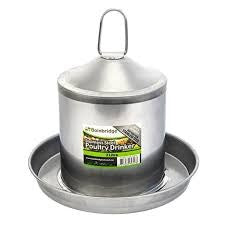 Bainbridge Stainless Steel Poultry Water Drinker 2l