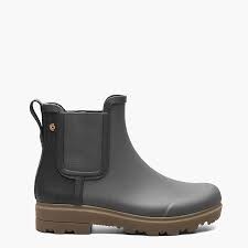 Bogs Womens Holly Chelsea Dark Grey