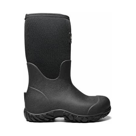 Bogs Mens Workman Soft Toe Black