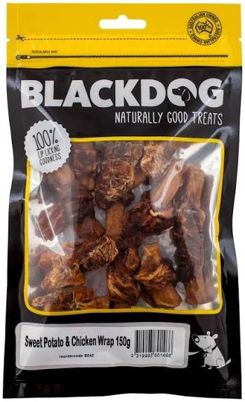 Blackdog Sweet Potato & Chicken Wrap 150g