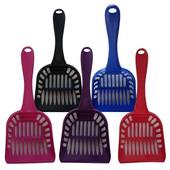 Cat Litter Scoops Multi Colours