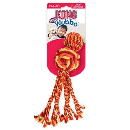 Kong Dog Wubba Weaves With Rope Small
