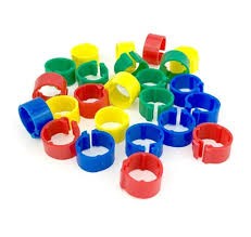 Bainbridge Mixed Poultry Leg Band Ring 15mm