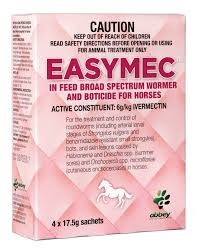 Abbey Easymec In Feed Wormer 4 x 17.5g