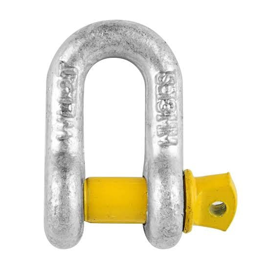 Bainbridge 10mm Load Rated D Shackle