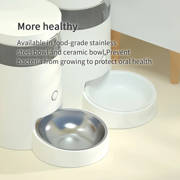 PAKEWAY AUTOMATIC PET FEEDER 4L - WHITE