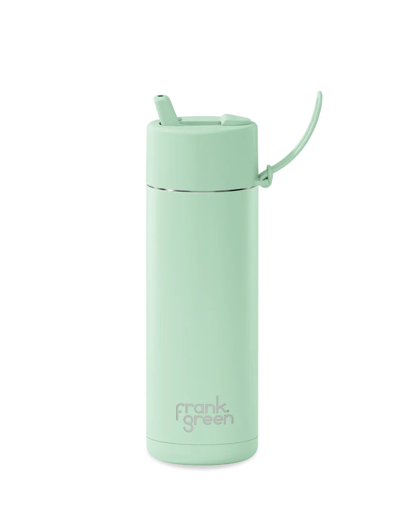 FRANK GREEN 20oz REUSABLE BOTTLE MINT GELATO FLIP STRAW LID