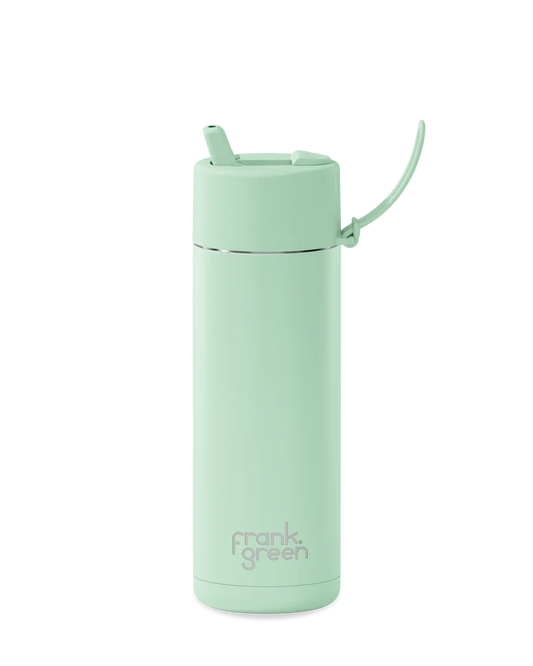 FRANK GREEN 20oz REUSABLE BOTTLE MINT GELATO FLIP STRAW LID
