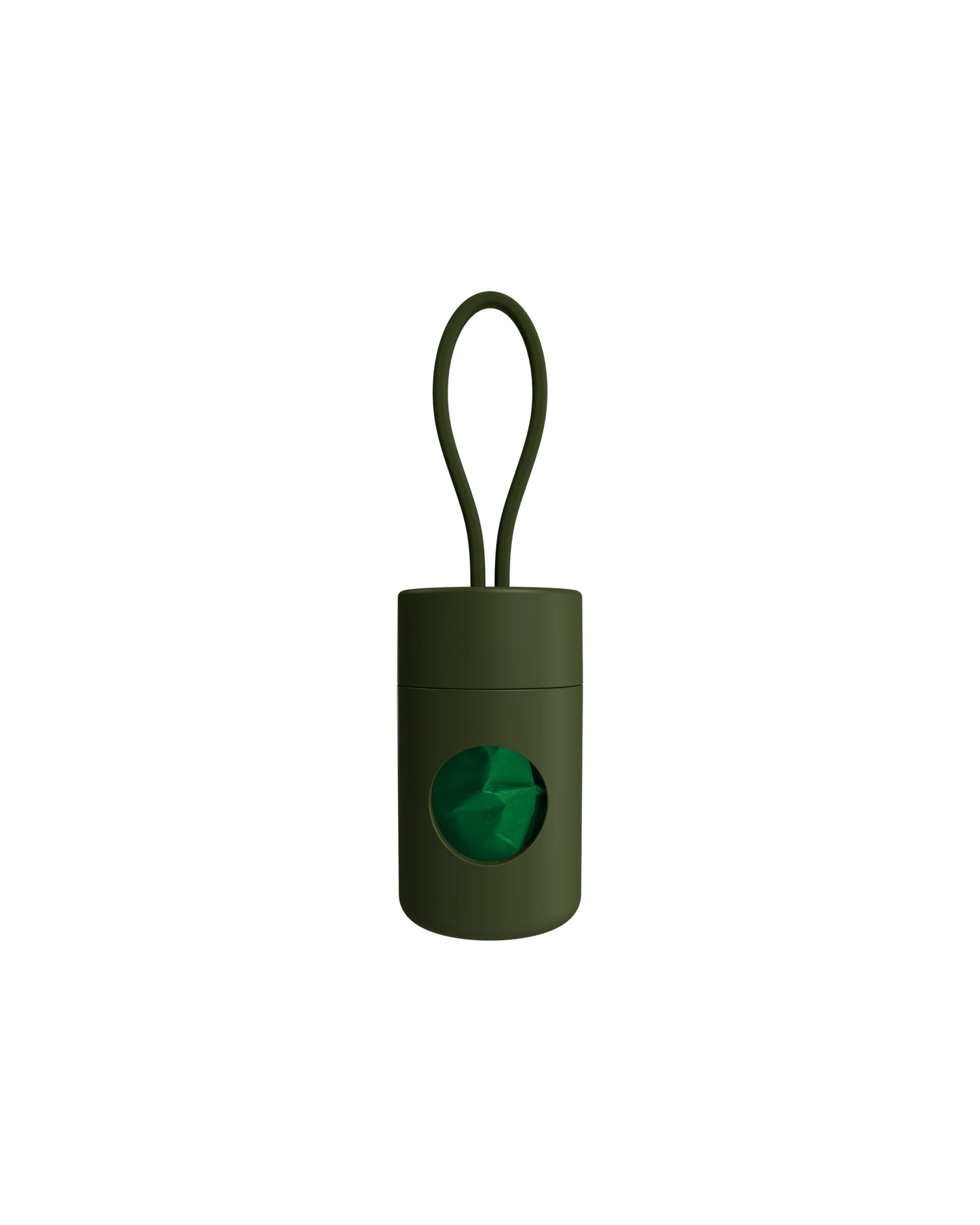 FRANK GREEN PET POO BAG HOLDER KHAKI