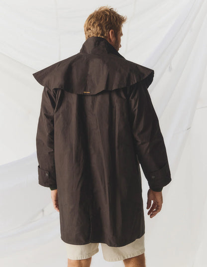 DRIZA-BONE MENS LIGHT WEIGHT RANGER COAT - HERITAGE BROWN