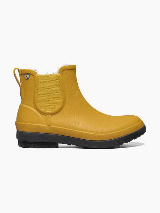 BOGS WOMENS AMANDA PLUSH II MUSTARD