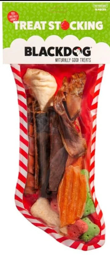 BLACKDOG CHRISTMAS STOCKING