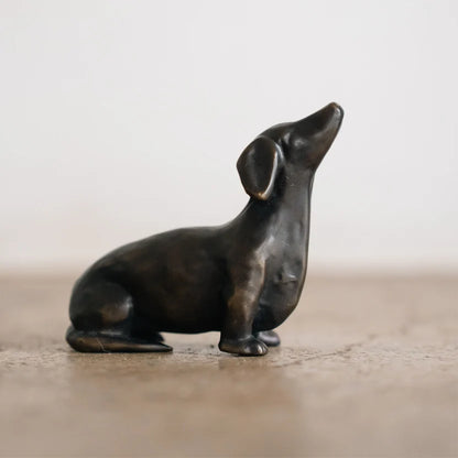 RBM NEPTUNE DOG MEMORIAL ON POST - WITH POST