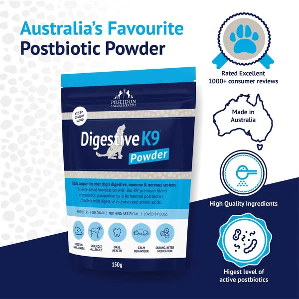 POSEIDON DIGESTIVE K9 POWDER 65G