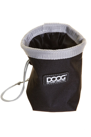 DOOG GOOD DOG TREAT & TRAIN POUCH BLACK & GREY