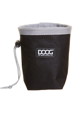 DOOG GOOD DOG TREAT & TRAIN POUCH BLACK & GREY