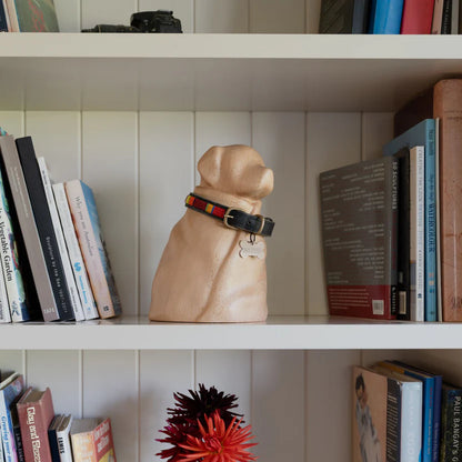 RBM BEECHWOOD WRAPPED DOG URN MEDIUM