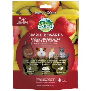 OXBOW SIMPLE REWARDS APPLE & BANANA 85G