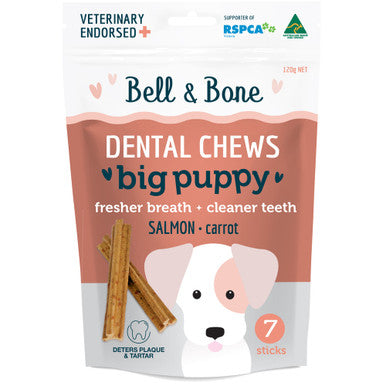 BELL & BONE PUPPY DENTAL CHEW BEEF