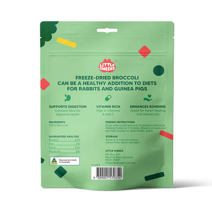 LITTLE CHEEKS FREEZE DRIED BROCCOLI 10G