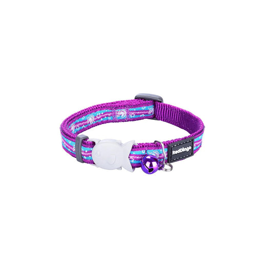 RED DINGO CAT COLLAR UNICORN PURPLE