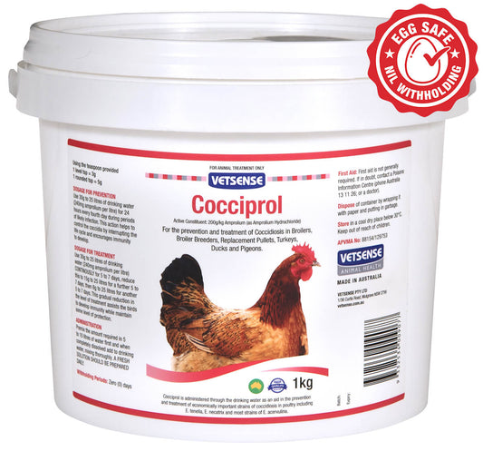 VETSENSE COCCIPROL 100G