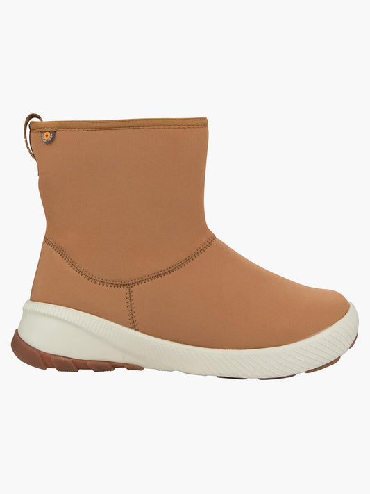 BOGS WOMENS CORAL MID ZIP CHESTNUT