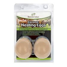 BAINBRIDGE CERAMIC NESTING EGGS