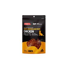 PRIME CHICKEN FILLETS TREATS 100G