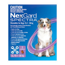 NEXGARD SPECTRA FOR DOGS 15.1-30KG