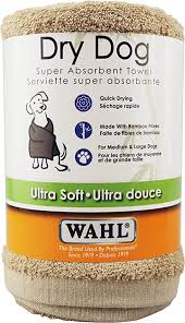 WAHL DRY DOG BAMBOO TOWEL 76X36CM