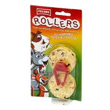 PETERS ROLLERS SMALL ANIMAL TREATS 34G