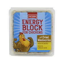 PETERS ENERGY BLOCK DRIED MEALWORMS 280G