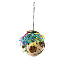 BIRD TOY DESTRUCTIVE TETHERBALL