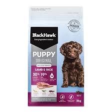 BLACKHAWK PUPPY MEDIUM BREED LAMB & RICE 3KG