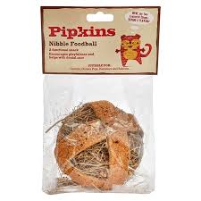 PIPKINS FOODBALL NIBBLES TREAT 125G