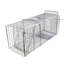 COLLAPSIBLE ANIMAL TRAP 66X30X23CM