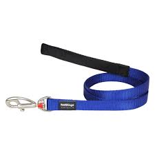 RED DINGO DOG LEAD CLASSIC DARK BLUE