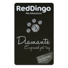 RED DINGO EXPRESS TAGS DIAMANTE CARD