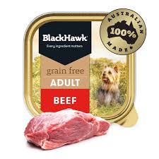 BLACKHAWK DOG GRAIN FREE BEEF WET CAN