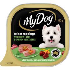 MY DOG WET LAMB TOP WITH VEGETABLES 100G