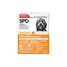 PRIME SPD SLOW COOKED CHICKEN & RICE 345G