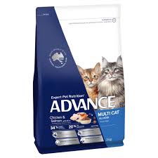 ADVANCE MULTI CAT CHICKEN & SALMON 3KG