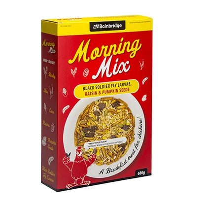 MORNING MIX BLACK SOLDIER FLY LARVAE, RAISIN, & PUMPKIN SEED